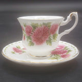 Royal Albert - Flowers of the Month Series: November, Chrysanthemum  - Miniature Duo