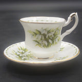 Royal Albert - Flowers of the Month Series: January, Snowdrops - Miniature Duo
