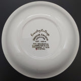 British Anchor - Country Cottage, Hand-coloured - Fruit/Dessert Bowl