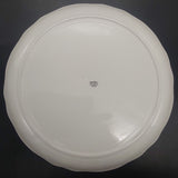 James Kent -  Floral Spray, Turquoise Band - Cake/Pavlova Plate