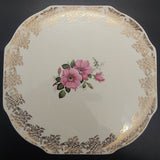 Lord Nelson - Pink Roses - Pavlova/Cake Plate