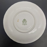 Aynsley - White Swirl, 8359 - Soup Bowl and Saucer