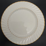 Aynsley - White Swirl, 8359 - Dinner Plate
