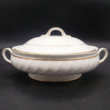 Aynsley - White Swirl, 8359 - Lidded Serving Dish