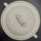 Aynsley - White Swirl, 8359 - Lidded Serving Dish