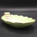 Carlton Ware - Green with Gold Bands - Oval Dish 1608/3