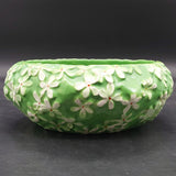 A J Wilkinson - White Flowers on Green - Serving Bowl