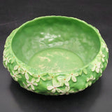 A J Wilkinson - White Flowers on Green - Serving Bowl