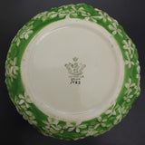 A J Wilkinson - White Flowers on Green - Serving Bowl
