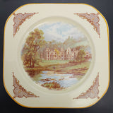 Wood's Ivory Ware - Fly Fishing at the Manor - Salad Plate