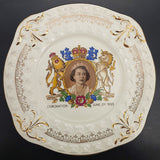 Royal Alma - Queen Elizabeth II Coronation - Display Plate