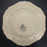John Maddock & Sons - Hand-painted Thatched Houses - Salad Plate