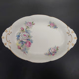 Royal Albert - Pink and White Roses - Oval Dish
