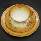 William A Adderley - Spray No 90 - 19-piece Tea Set