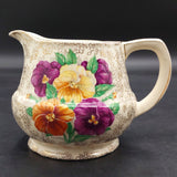 Hollinshead & Kirkham - Pansies - Jug