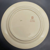 Adams Titian Ware - Hand-painted Flowers - Salad Plate with Embossed Rim