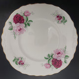 Royal Vale - Pink and Maroon Roses - 21-piece Tea Set