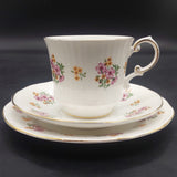 Queen's Rosina - Spring Flowers, Pink and Orange - Trio