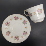 Queen's Rosina - Spring Flowers, Pink and Orange - Trio