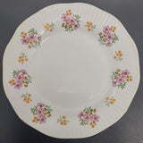 Queen's Rosina - Spring Flowers, Pink and Orange - Trio
