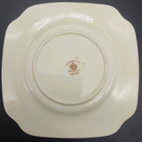 Salisbury - Colourful Pansies on Cream - Side Plate