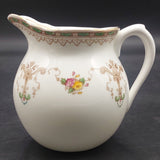 Aynsley - Floral Garland, Green Rim, 16199 - Milk Jug