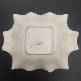 James Kent - Cabbage Roses - Small Tab-handled Square Dish