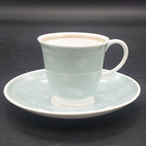 Susie Cooper - Dots and Squiggles, Light Blue - Demitasse Duo
