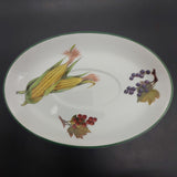 Royal Worcester - Evesham Vale - Gravy Boat and Underplate