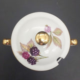 Royal Worcester - Evesham Gold - Lidded Preserve Pot