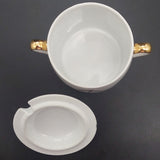 Royal Worcester - Evesham Gold - Lidded Preserve Pot