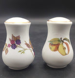 Royal Worcester - Evesham Gold - Salt and Pepper Shakers