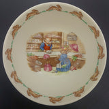 Royal Doulton - Bunnykins, Mr Piggly's Stores - Bowl