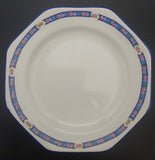 Phoenix - Small Pink and White Flowers on Blue Band - Trio
