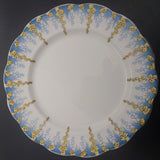 Royal Albert - April Showers, Blue - Luncheon Plate