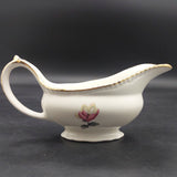 Wood & Sons - Magnolia and Butterfly - Gravy Boat and Underplate