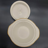 Wood & Sons - Magnolia and Butterfly - Lidded Serving Dish