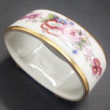 Royal Crown Derby - Derby Posies - Napkin Ring, Heavy Gold Rim
