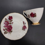 Adderley - Red Roses with Pastel Rim, Peach - Trio