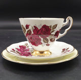 Adderley - Red Roses with Pastel Rim, Yellow - Trio