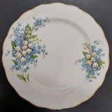 Colclough - Forget Me Nots and Lily of the Valley - Side Plate