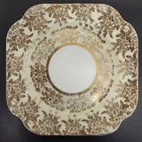 Colclough - Gold Filigree on Yellow - Trio