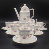 Royal Crown Derby - Melrose - 15-piece Coffee Set