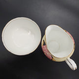 Aynsley - Pink Roses on Yellow - 20-piece Tea Set