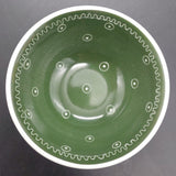 Susie Cooper - Dots and Squiggles, Forest Green - Sugar Bowl