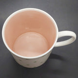 Susie Cooper - Green Stars with Salmon Interior - Cup