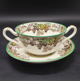 Spode - Spode's Byron - Soup Bowl with Saucer