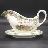 Spode - Spode's Byron - Gravy Boat and Saucer
