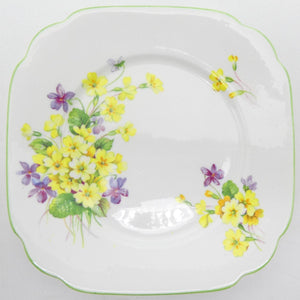 Royal Albert - Primulette - Side Plate, Square