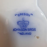 Johnson Brothers - Oregon Flow Blue - Large Platter - ANTIQUE